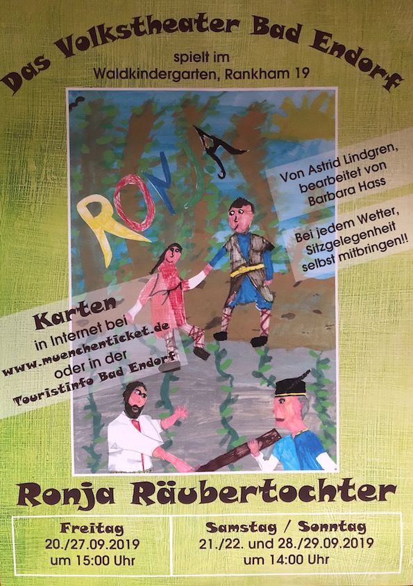 Plakat - Ronja Räubertochter
